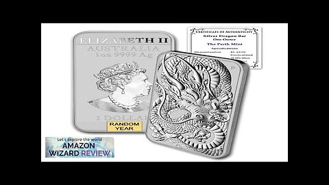 2018 Present (Random Year) P 1 oz Silver Bar Australia Perth Review