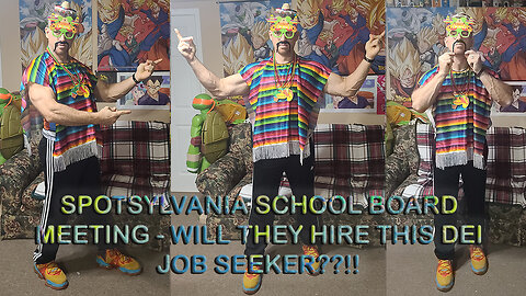 Spotsylvania School Board 1-13-2025 DEI hire seeks employment!!