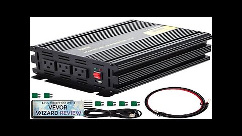 VEVOR Power Inverter 2500W Modified Sine Wave Inverter DC 24V to AC Review