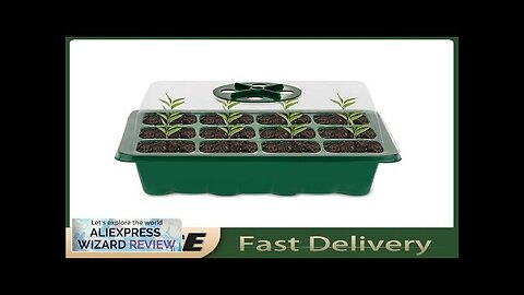 6/12 Cells Hole Plastics Plant Pots Grow Box Plant Seedling Pots Gardening Review