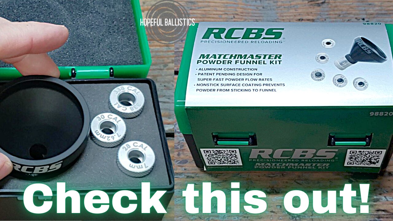 RCBS Matchmaster Powder Funnel Kit Review