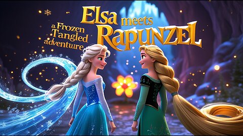 "Elsa Meets Rapunzel: A Frozen Tangled Adventure"