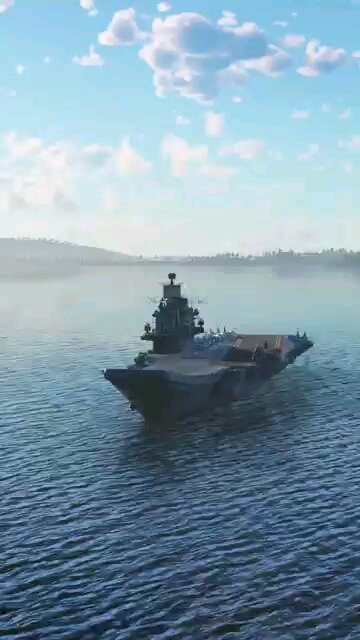Russian aircraft carrier