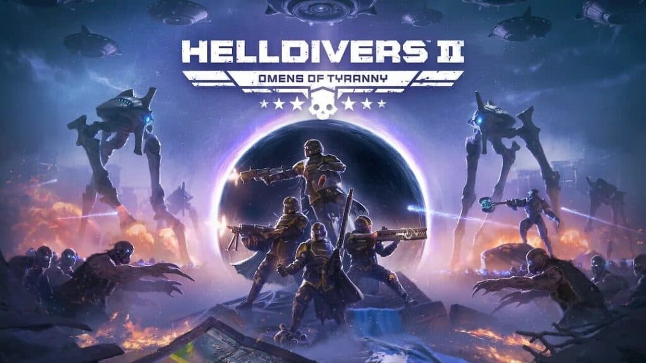 Helldivers 2 Steel Logistics Divers and 121st Helldiver Company getting it!!!!