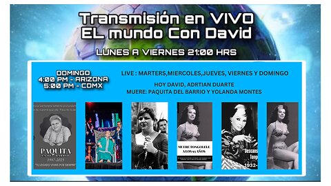 El Mundo del entretenimiento, lamentamos la partida de : #YolandaMontes y #PaquitaLaDelBarrio.
