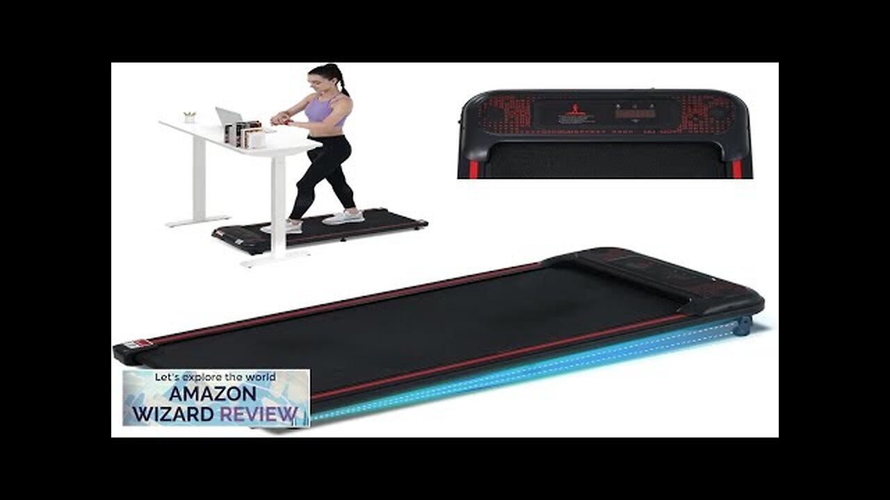 Merax Walking Treadmill，330 Lbs Capacity，Under Desk Treadmill for Home Office，3 in 1 Review