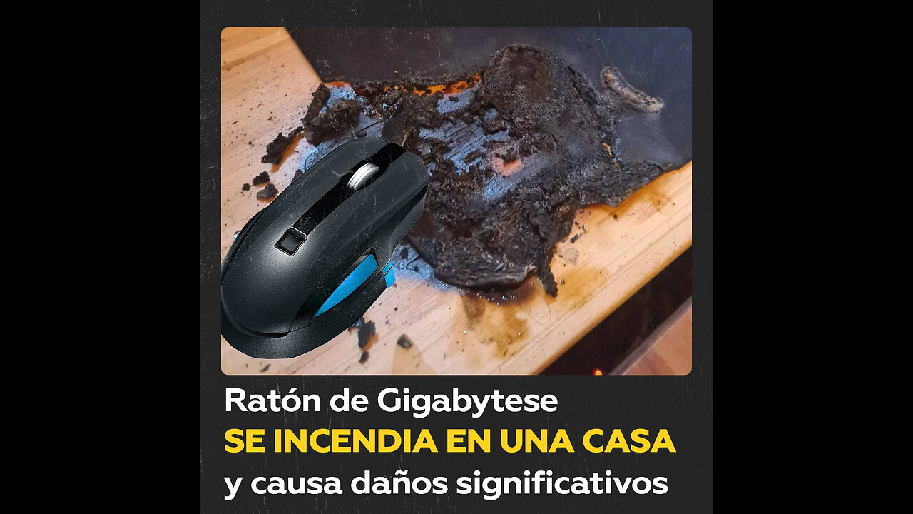 Incendio provocado por ratón de Gigabyte casi quema un piso completo