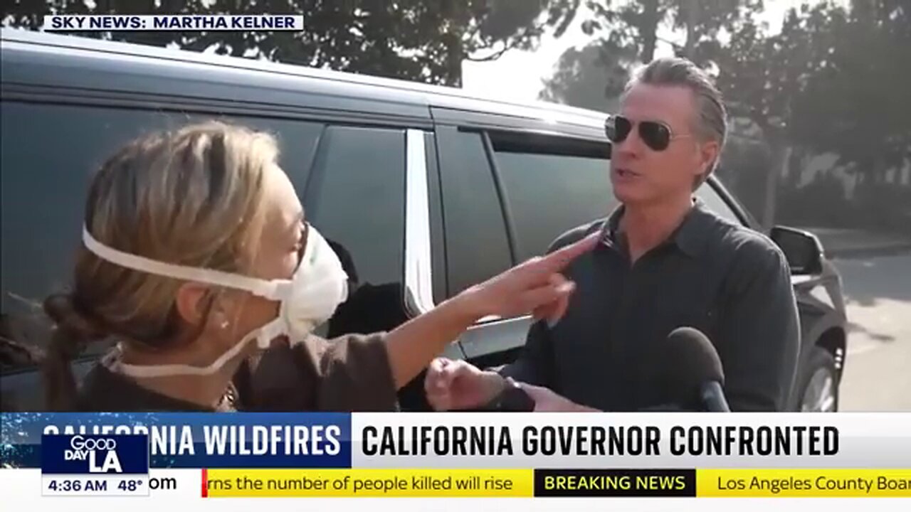 Resident confronts Gov. Newsom over Inaction and Neglect leading up to the LA Fires 🔥