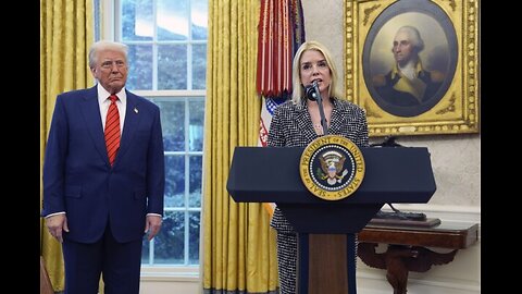Pam Bondi MAKE AMERICA SAFE AGAIN 