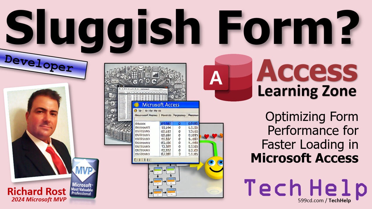 Sluggish Form? Optimizing Form Performance for Faster Loading in Microsoft Access