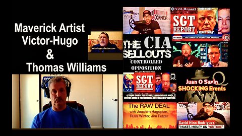 SGT Report X22 Report Alex Jones Trump Israel CIA Controlled Alt Media Thomas Williams Victor Hugo