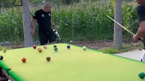 Funny Video Billiards million views