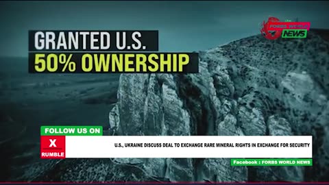 US, Ukraine discuss rare mineral deal