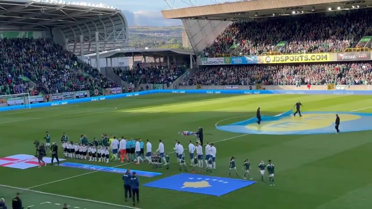 National Anthem of Northern Ireland (Ireland vs Kosovo) UEFA Nations League