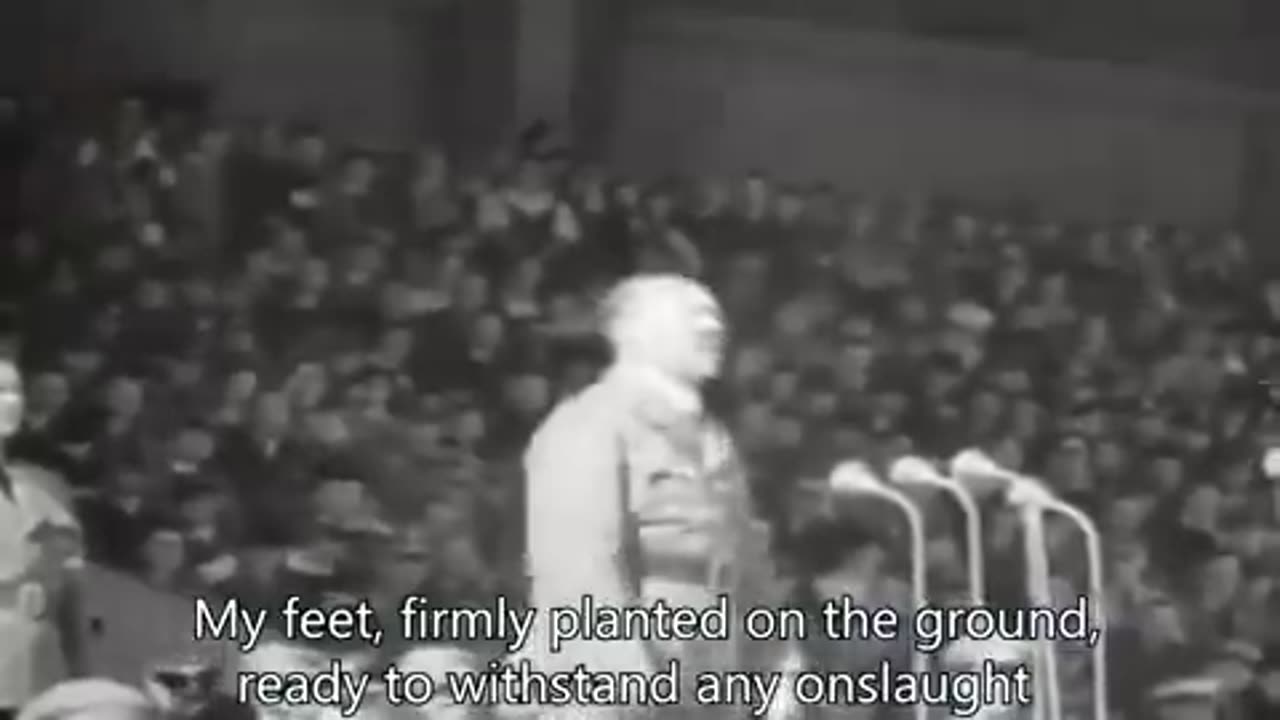 Hitler Speeches with English Subtitles