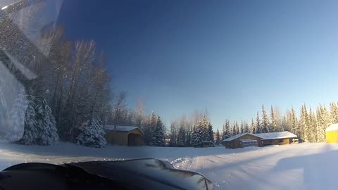 Eight Inches of Fresh Snow - Alaska Bush Flying