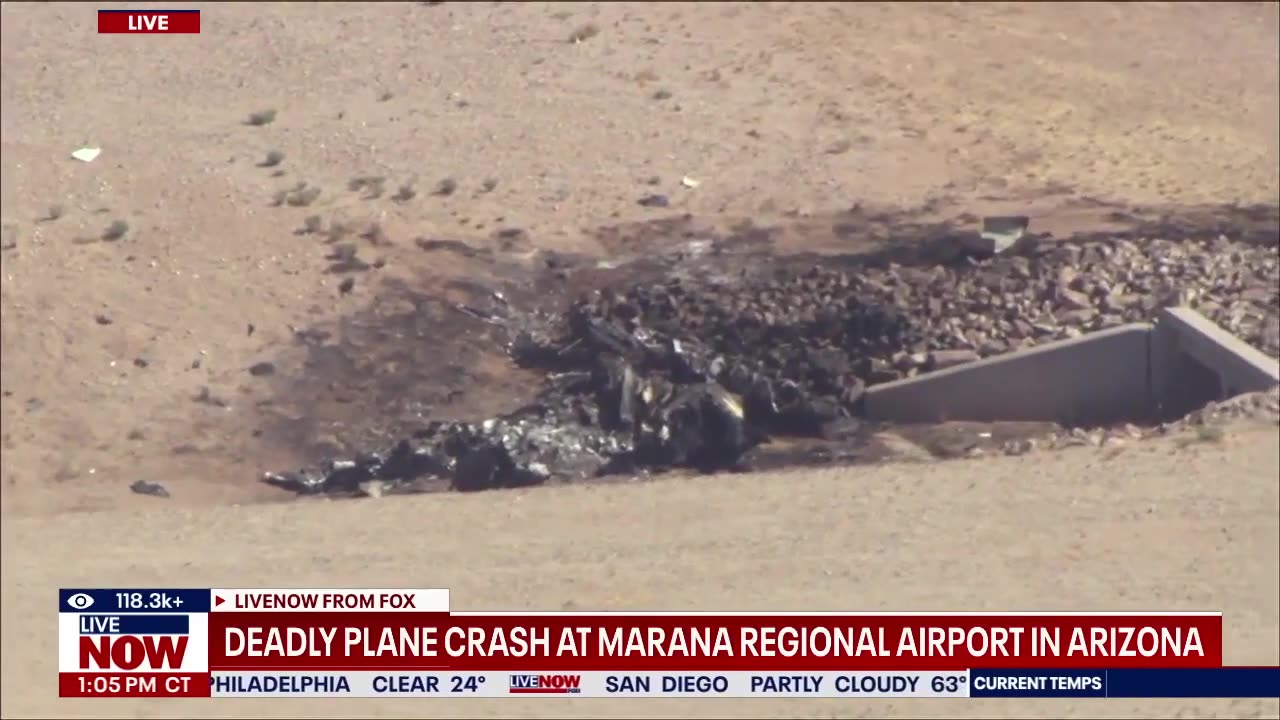 Deadly plane crash: 2 small planes collide midair in Arizona