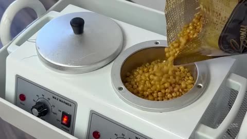Melting Sexy Smooth Golden Allure Hard Wax | @skynnwithtrish
