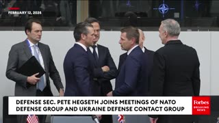 BREAKING NEWS- Hegseth Tells Ukraine Contact Group That Pre-2014 Ukrainian Borders Are Not Possible