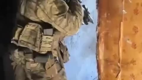 Wild Footage of Russians Cornered During Ukrainian Assault on Highrise Building in Toretsk