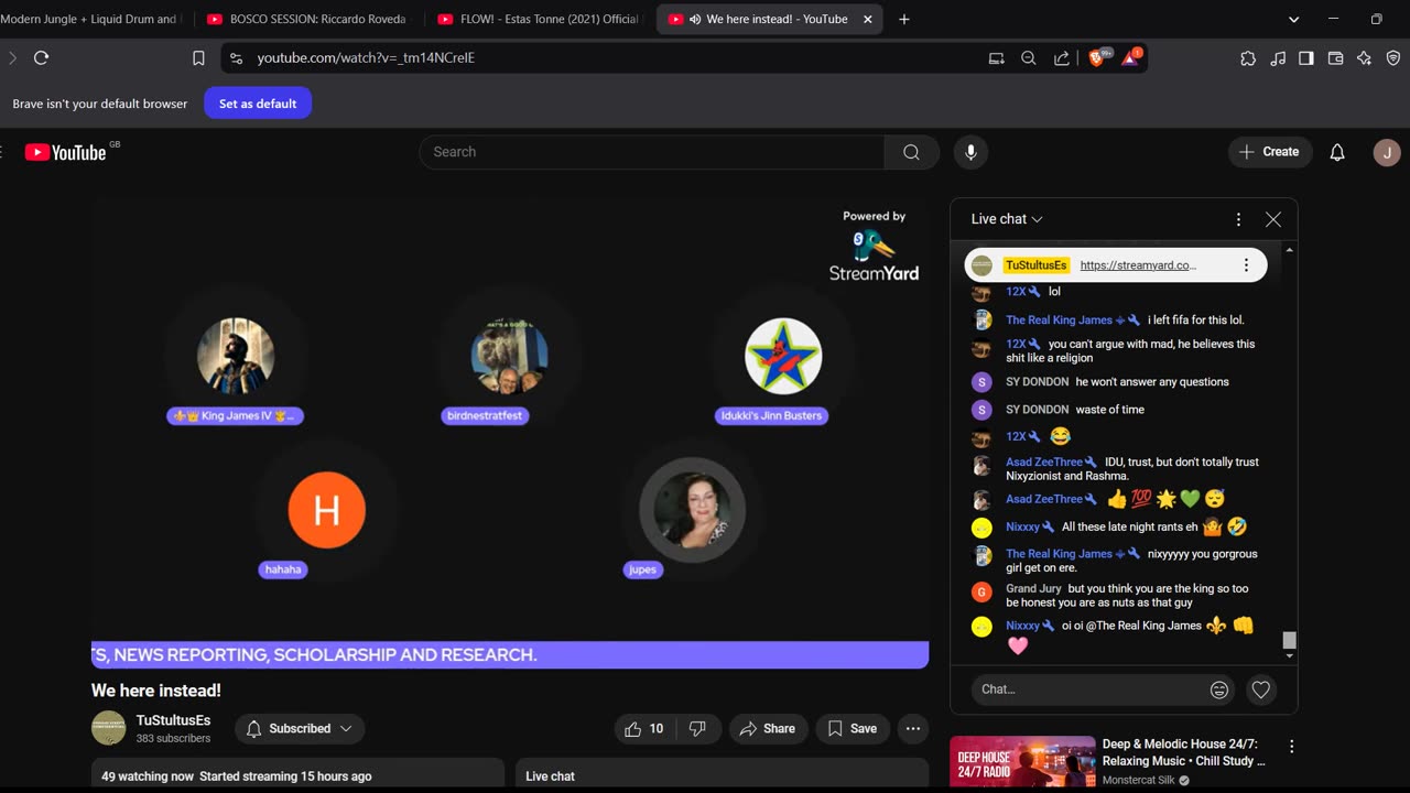 Issy stream To Be Named 15-2-25
