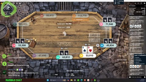 Daily Live Tournament Poker 2/21/25 Stream