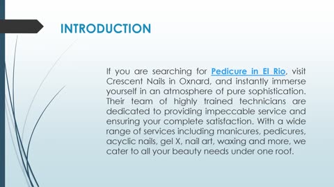 If you are searching for Pedicure in El Rio