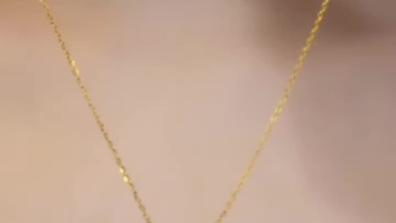 Gold Plated Stainless Steel Not Fade Necklace for $4.13