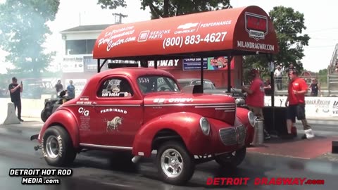 Gassers Racing at Milan Dragway