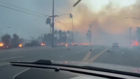 Large parts of Malibu are now totally destroyed