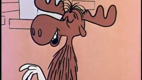 ROCKY & BULLWINKLE (1959) Box Top Robbery cartoon