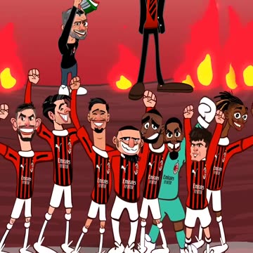 Football Cartoon - Part of 12