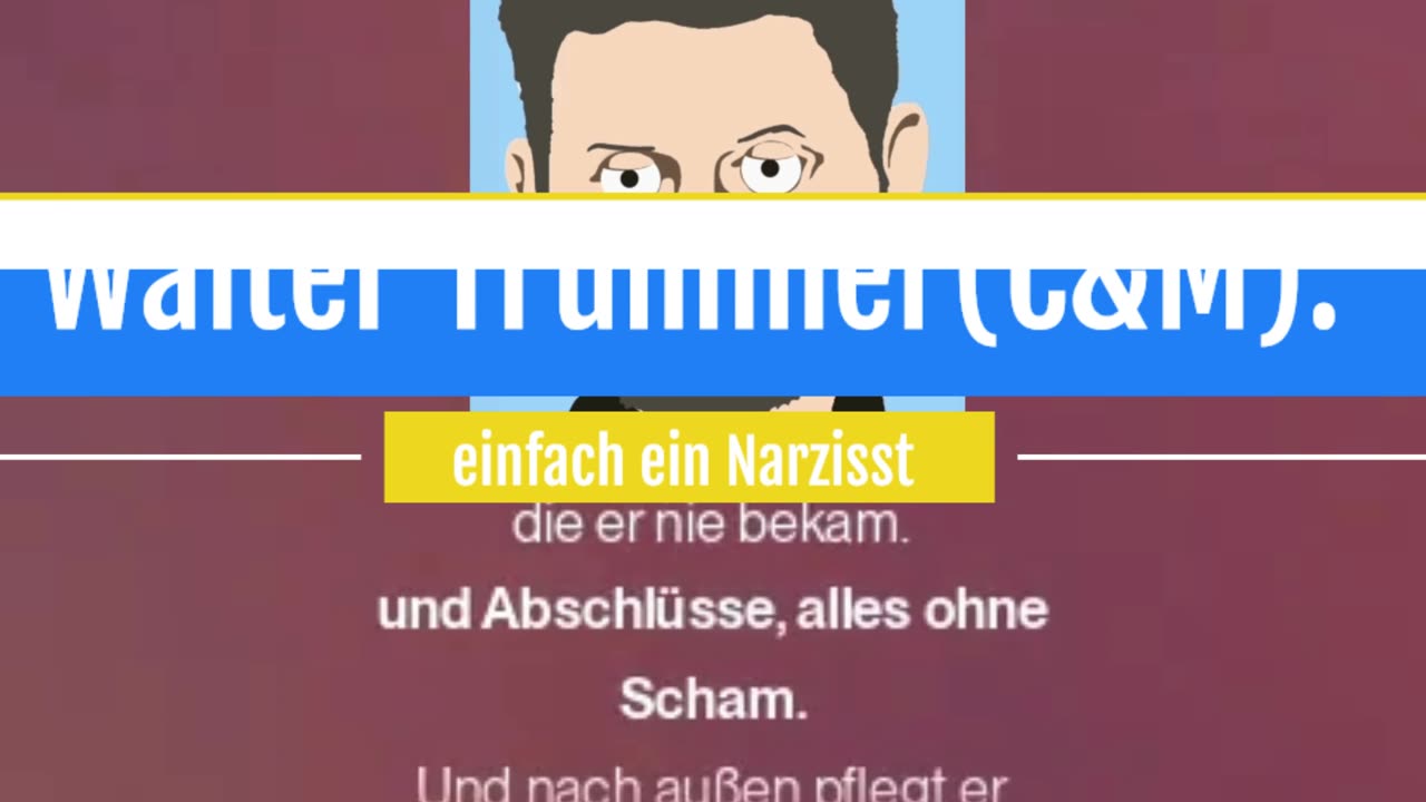 einfach ein Narzisst