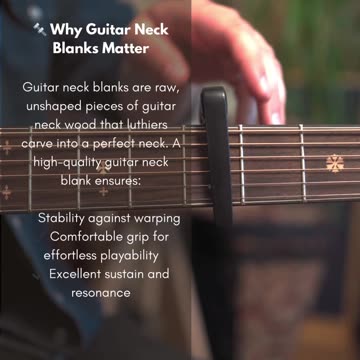 Guitar Neck Wood: Choosing the Best for Stability & Tone