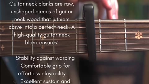 Guitar Neck Wood: Choosing the Best for Stability & Tone