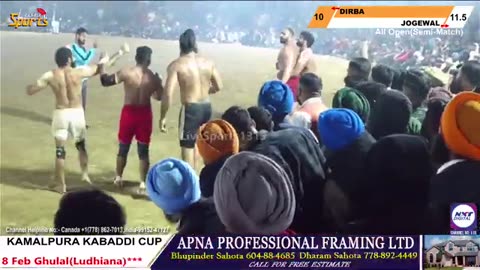 Dirba VS Jogewal Super SemiMatch Kamalpura Best Match LiveSports1313 _