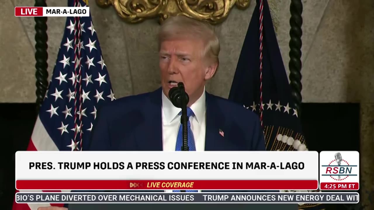 FULL SPEECH| President Trump Signs Executive Orders at Mar-a-Lago - 2/18/25