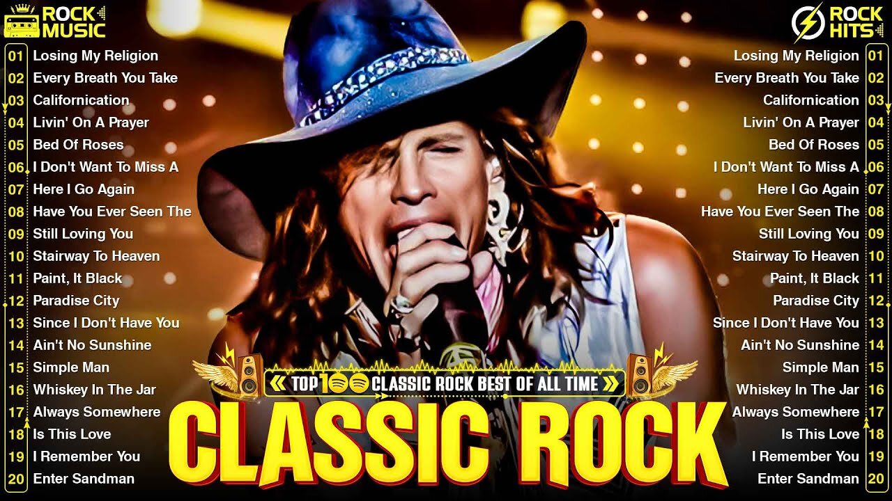 Classic Rock 70s 80s 90s Songs ⚡Pink Floyd, The Rolling Stones, ACDC, The Who, Black Sabbath
