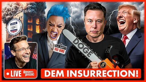 🚨INSURRECTION- Violent Democrats Storm DC Federal Buildings! Vow to Impeach Trump - 100K Feds Resign