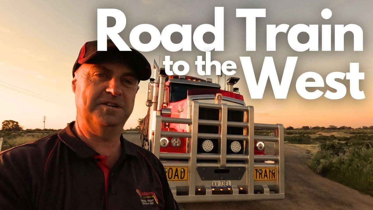 Road Train from Melbourne to Perth