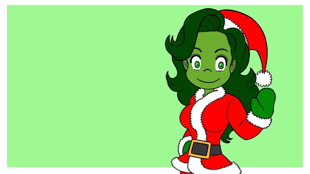 Green She-Hulk's Christmas | Animation | Avengers | Jennifer Walters