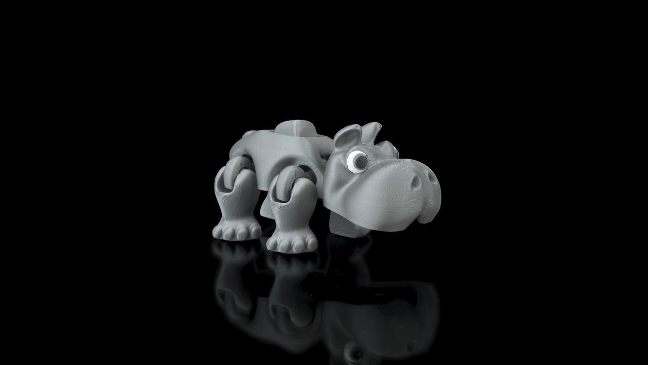 Let's Print: Hungry Hippo Figure 🦛