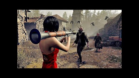 Resident Evil 4 Remake - Ada (Dress) Gameplay Mercenaries S++ Rank (Village) 4K 60FPS