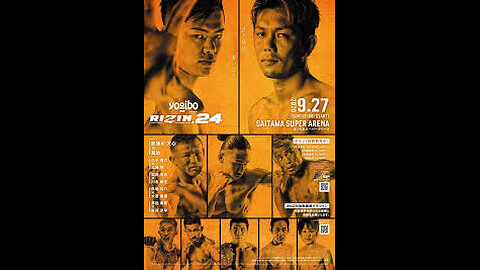 RIZIN 24 - Sep 27 2020 - Saitama Super Arena 1 of 2