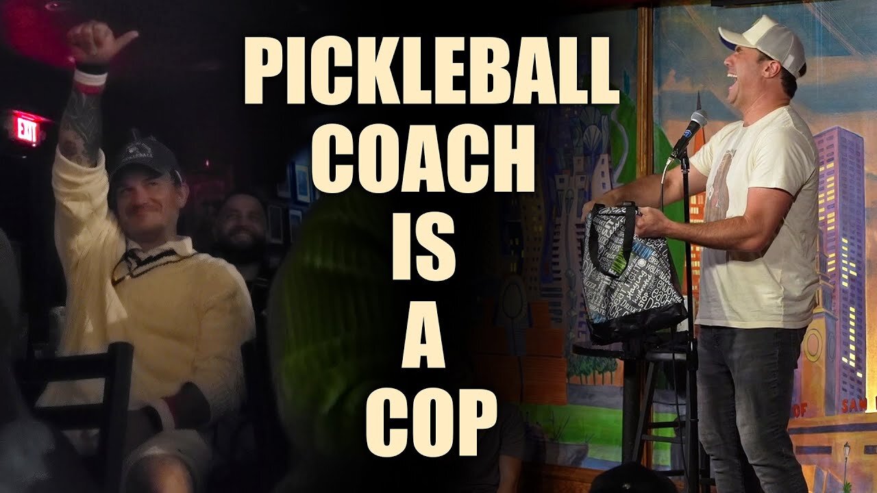 Pickleball Coach is a Cop | Adam Ray Comedy