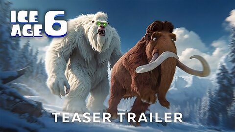 ICE AGE 6 - Teaser Trailer (2026) Disney & 20th Century Studios