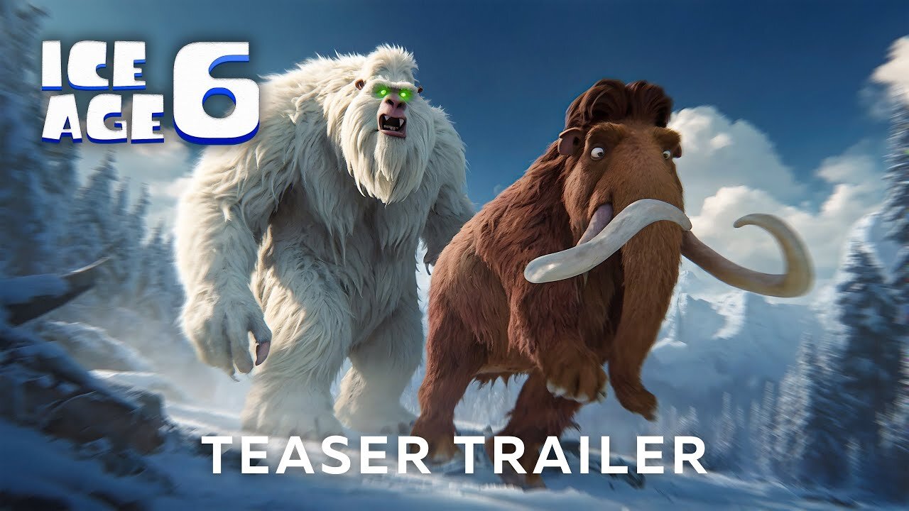 ICE AGE 6 - Teaser Trailer (2026) Disney & 20th Century Studios