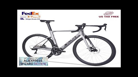 Ships from US SAVA New Bike A7 Carbon Fiber Road Bike Review