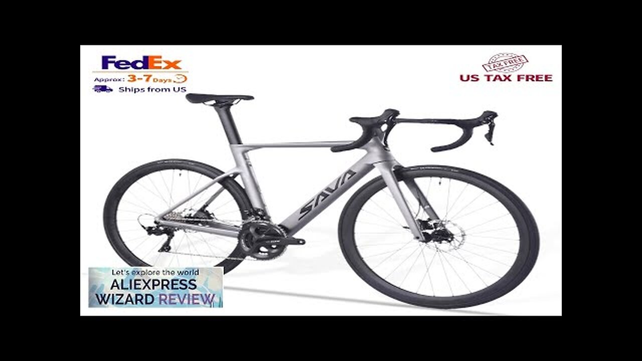 Ships from US SAVA New Bike A7 Carbon Fiber Road Bike Review