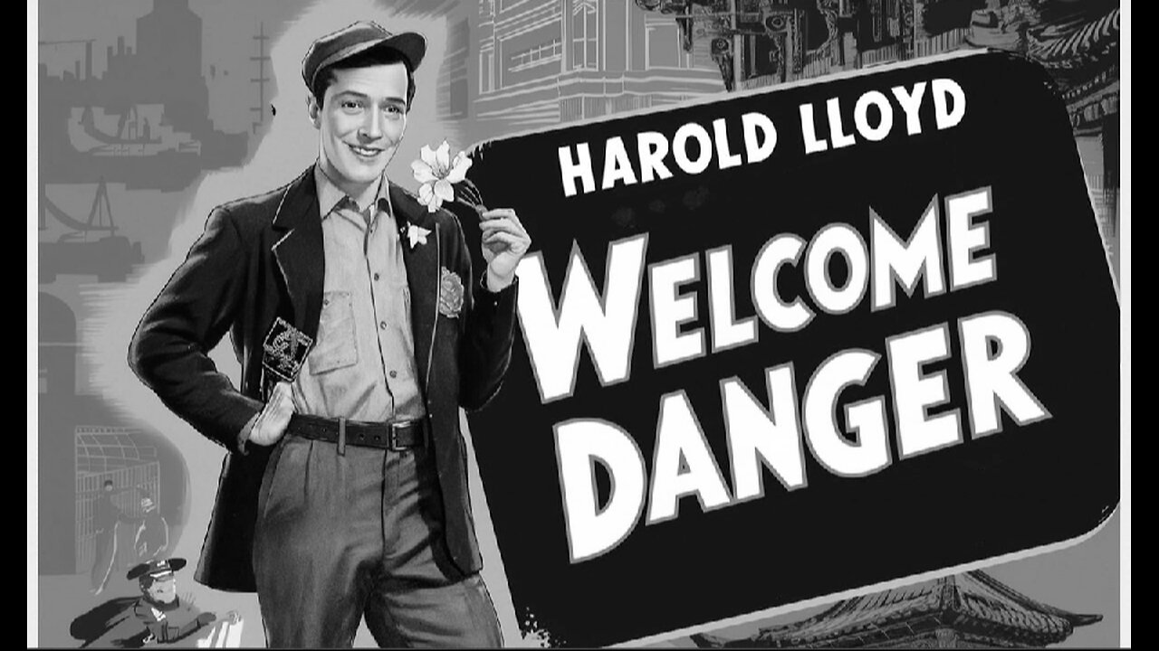 WELCOME DANGER (1929) Harold Lloyd, Barbara Kent & Noah Young | Comedy | B&W | Golden Age Film